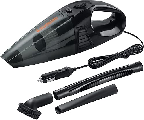 Suds Lab V3 - Mini cable largo de vacío, accesorios compactos versátiles para encendedor de cigarrillos de coche
