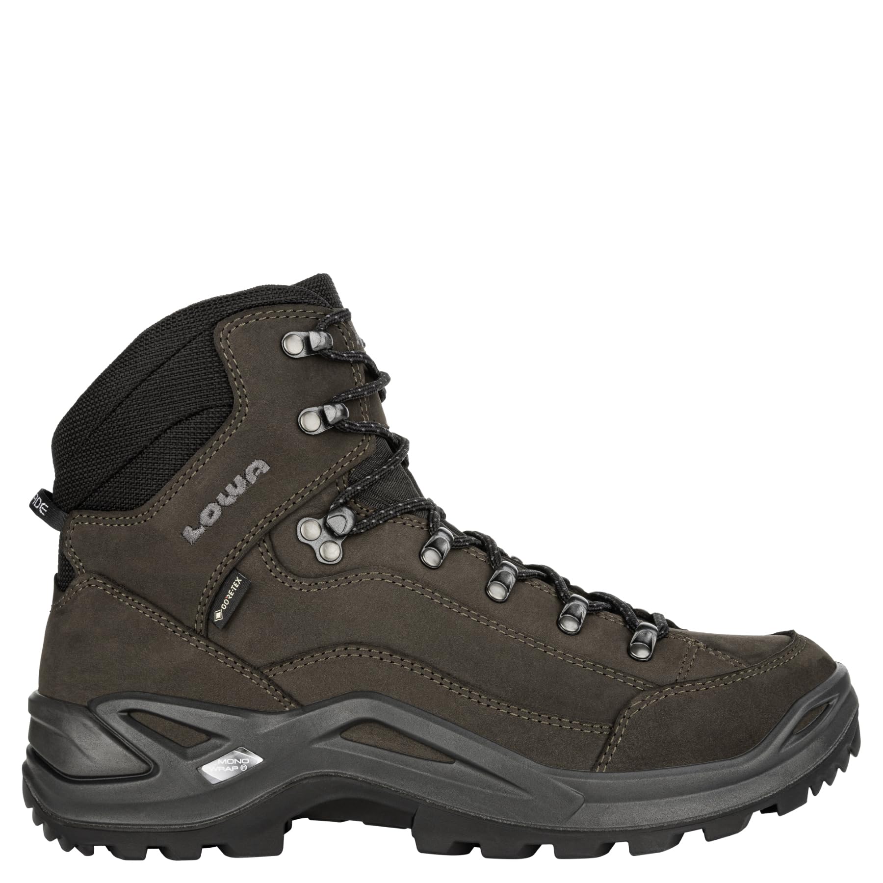 LOWA Stiefel mittel RENEGADE GTX MID dunkelbraun/schwarz, 46