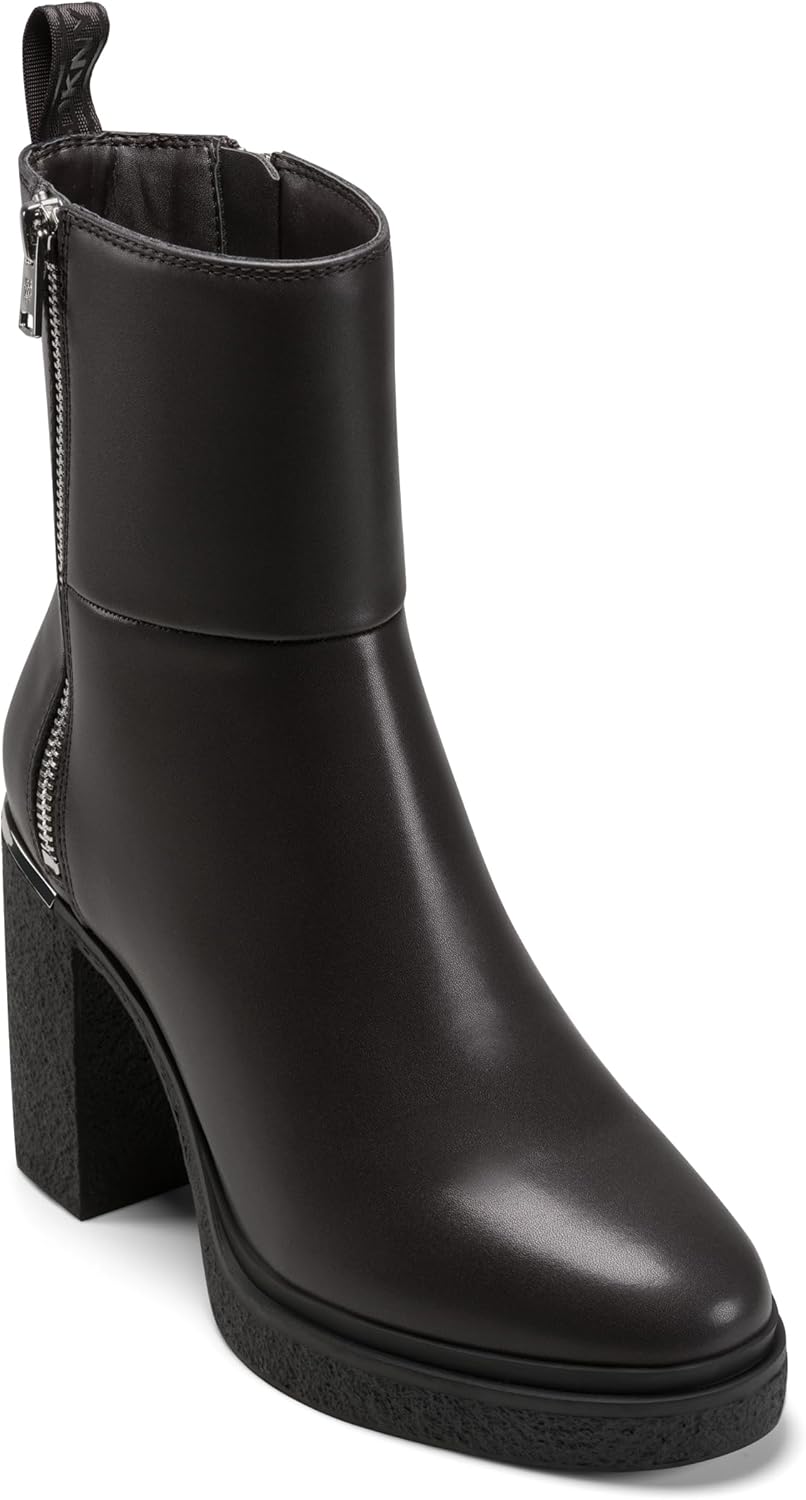 DKNY Women's Talley Bootie - Side Zipper Design