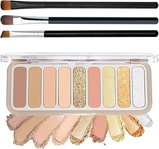 Paleta de sombra de ojos de 9 colores, maquil...