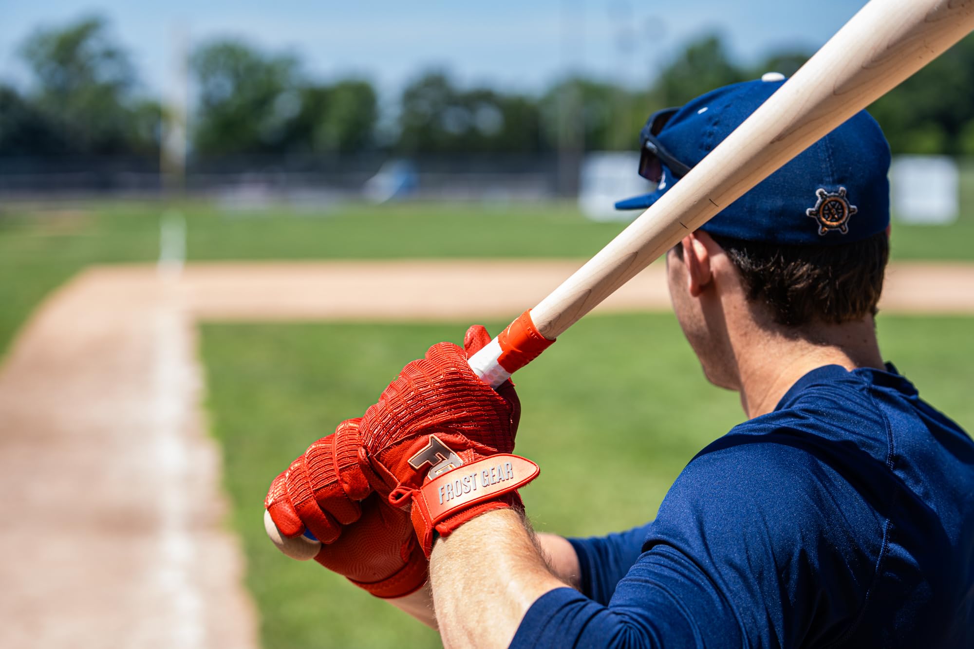 StickGrip X Series - Baseball Bat Grip, Premium Baseball Accessories,Enhanced Texture for Optimal Performance - Weather Resistant (Blue, 10