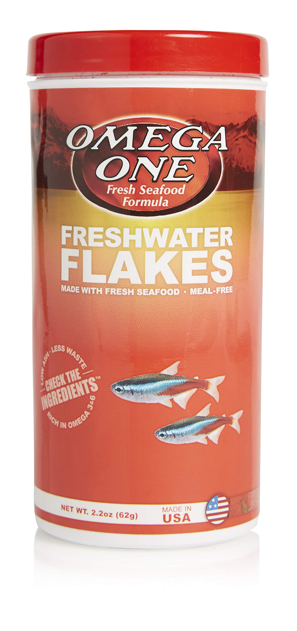 Buy Omega One Freshwater Flakes ,62 g / 310 ml Online at desertcartINDIA