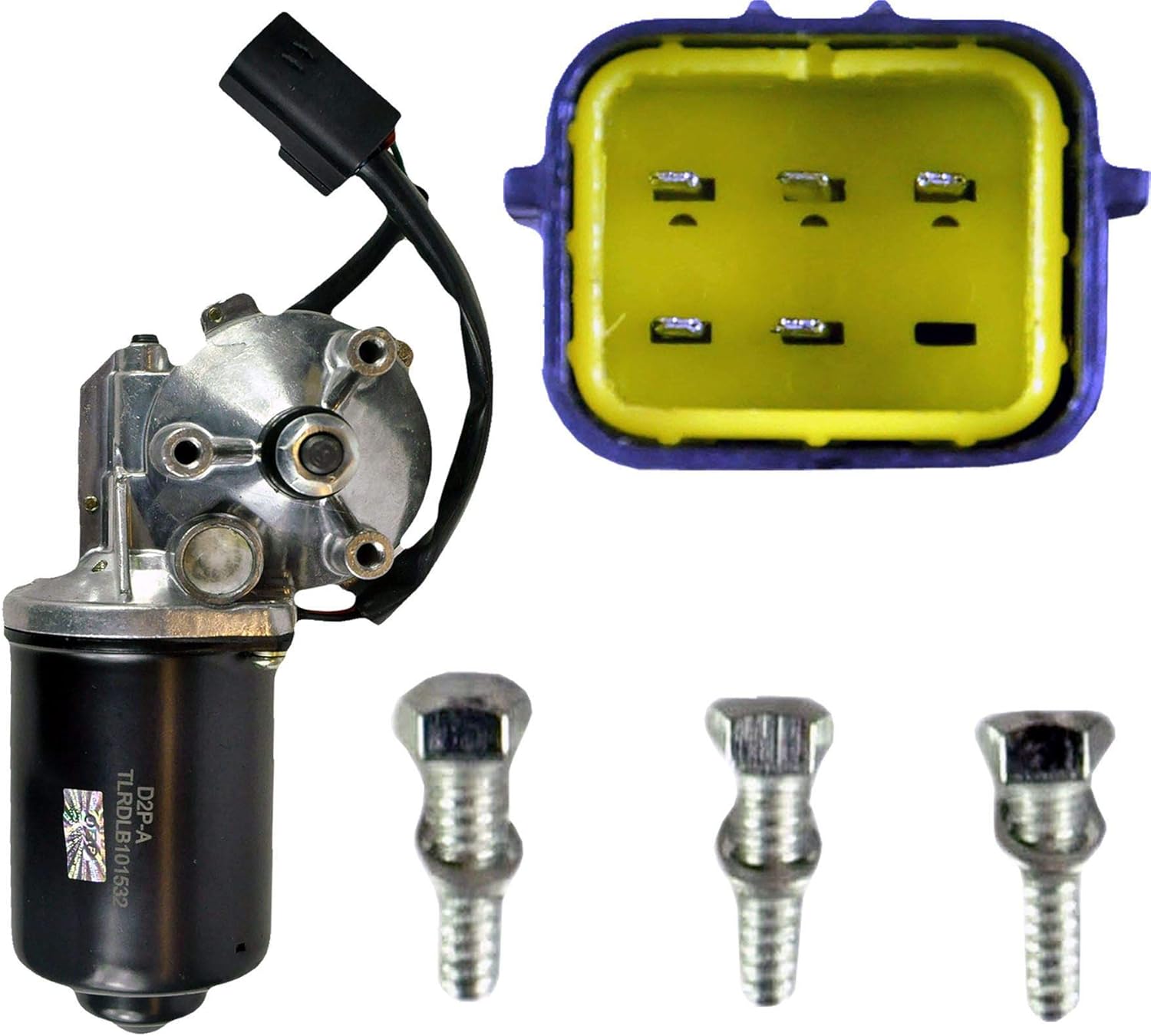 D2P Windscreen Wiper Motor Replacement Front Compatible With 19982006