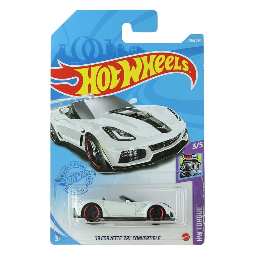 Hotwheels セット19 Amazon.com: DieCast Hotwheels '19 Corvette ZR1 Convertible