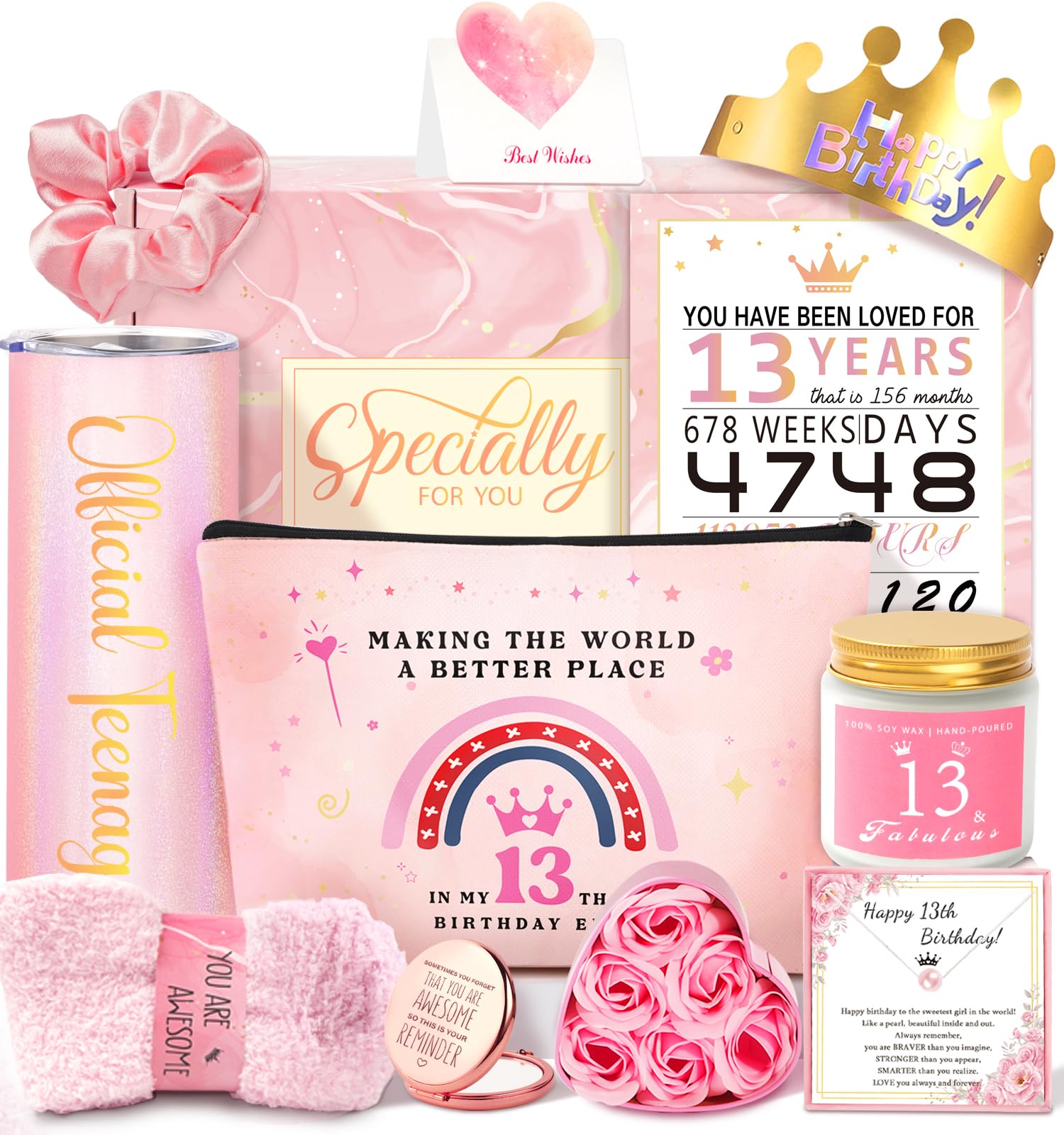 13 Year Old Girl Gifts 13th Birthday Gifts for Girls Birthday