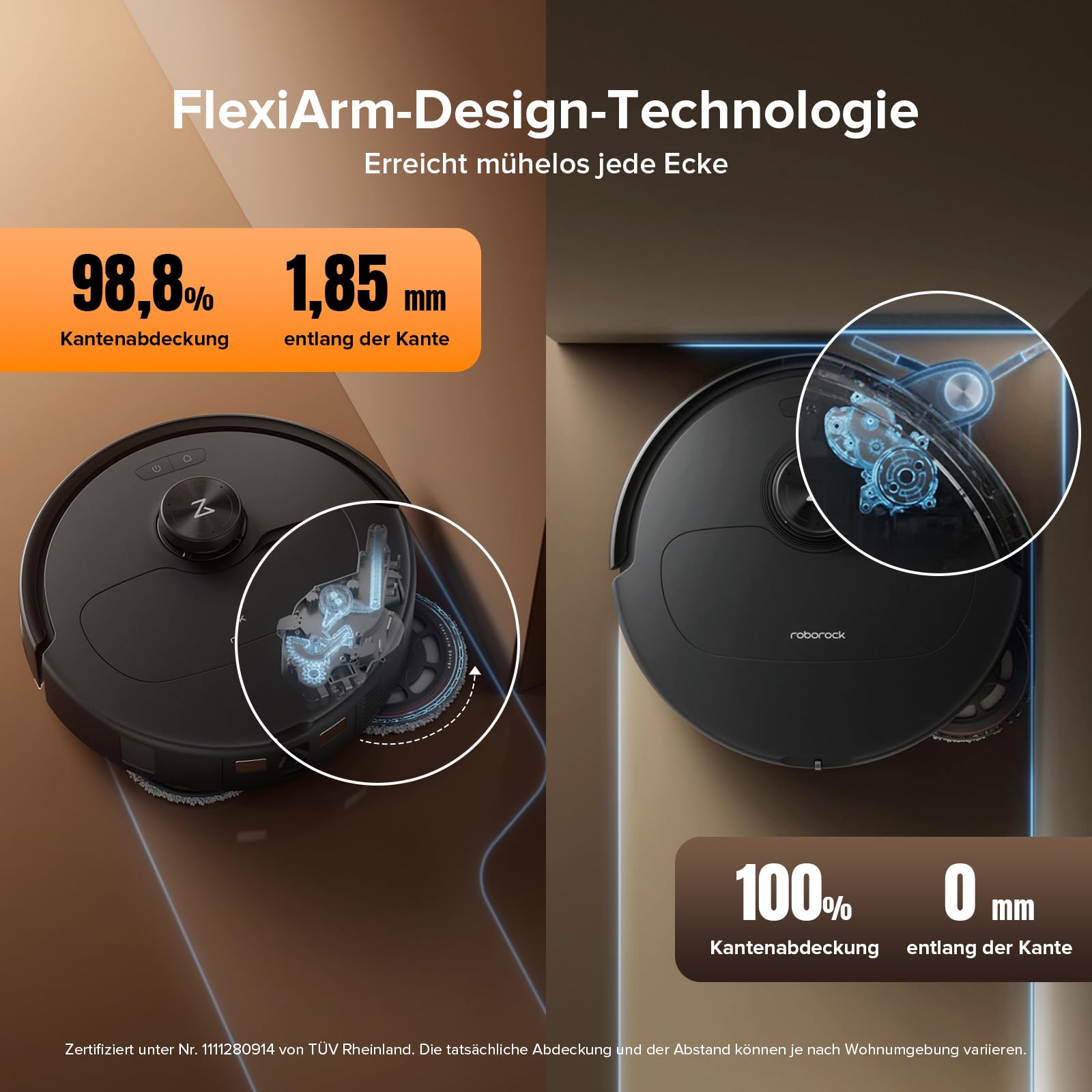 roborock Qrevo Master Saugroboter mit Wischfunktion&Hebarem Wischmopp – Bild 2