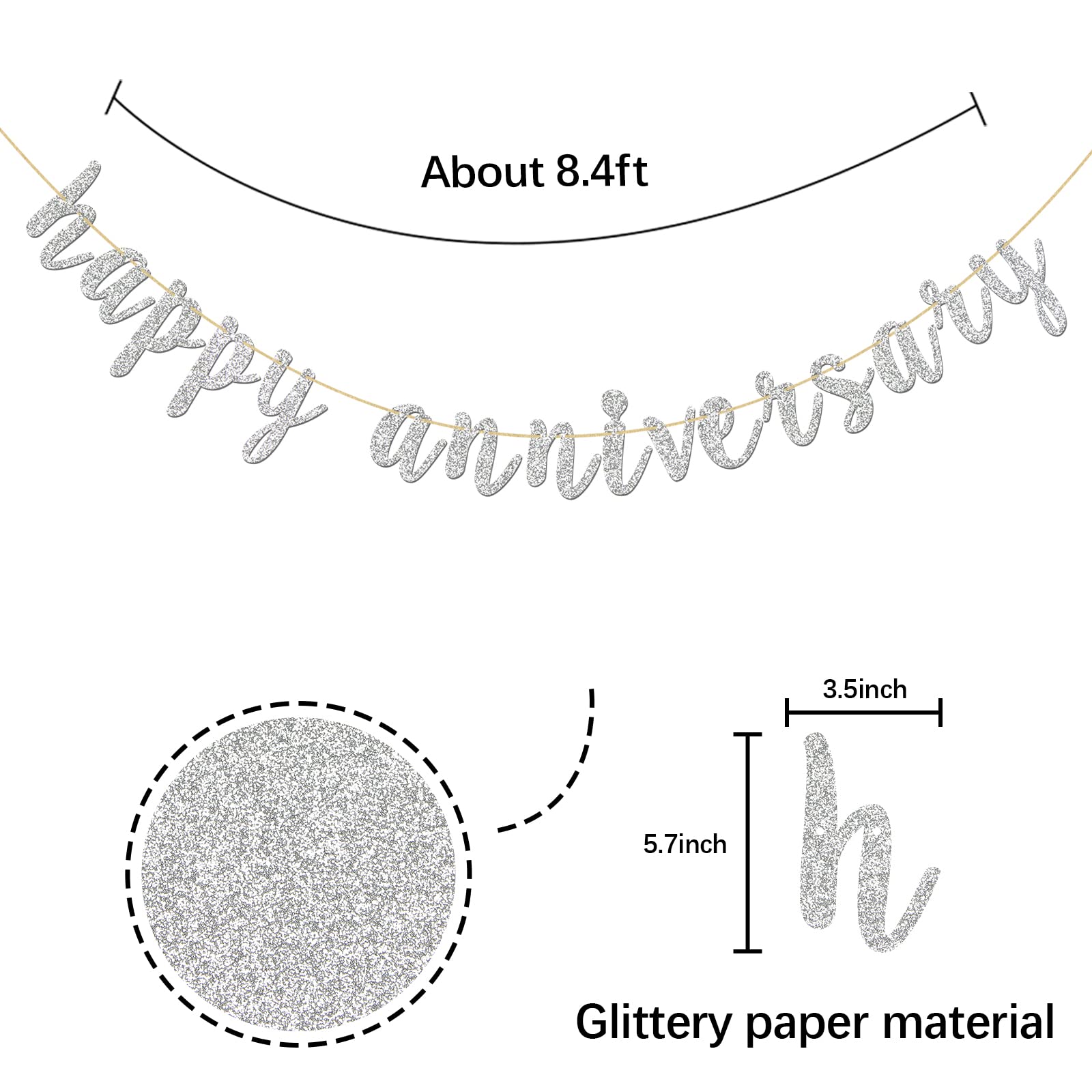 Happy Anniversary Banner Template