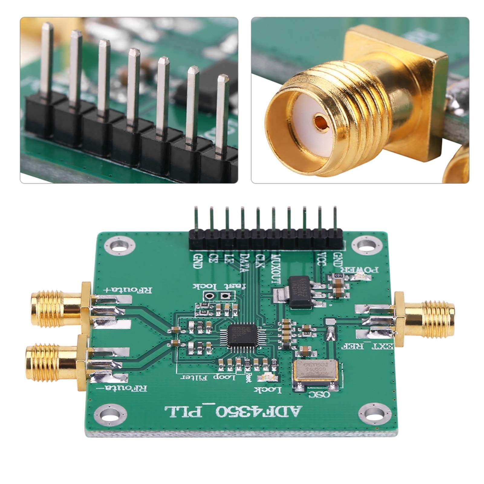 Module de Carte de développement ADF4350 synthétiseur de fréquence à Boucle de Verrouillage de Phase synthétiseur de fréquence RF Signal 137M 4.4GHz Large Bande Signal PL,Composants Electroniques