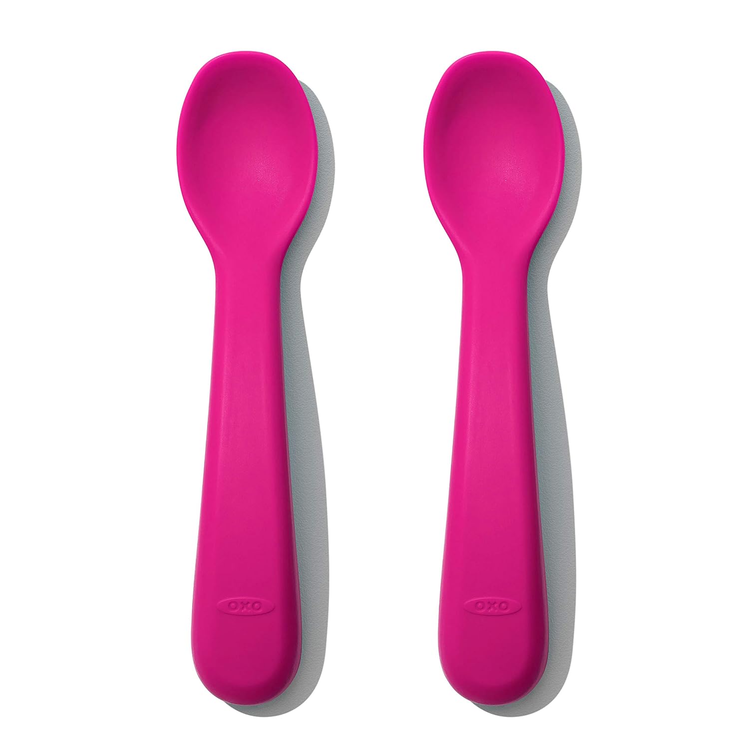 OXO Tot Silicone Spoon - 2 Pack - Pink