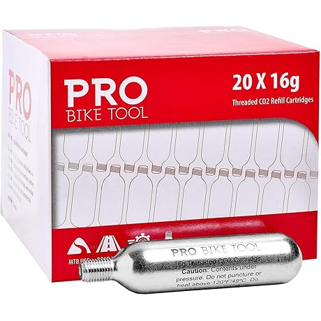 Threaded CO2 Cartridges: Swift Inflation for Your Bike Tires