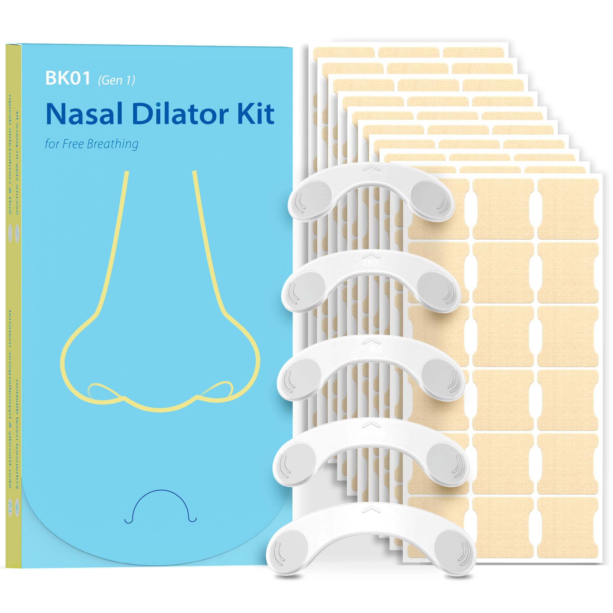 Nasal Strips, Reusable Band & 45 Tabs for Breathing, Snoring & Congestion — Amazon image 11