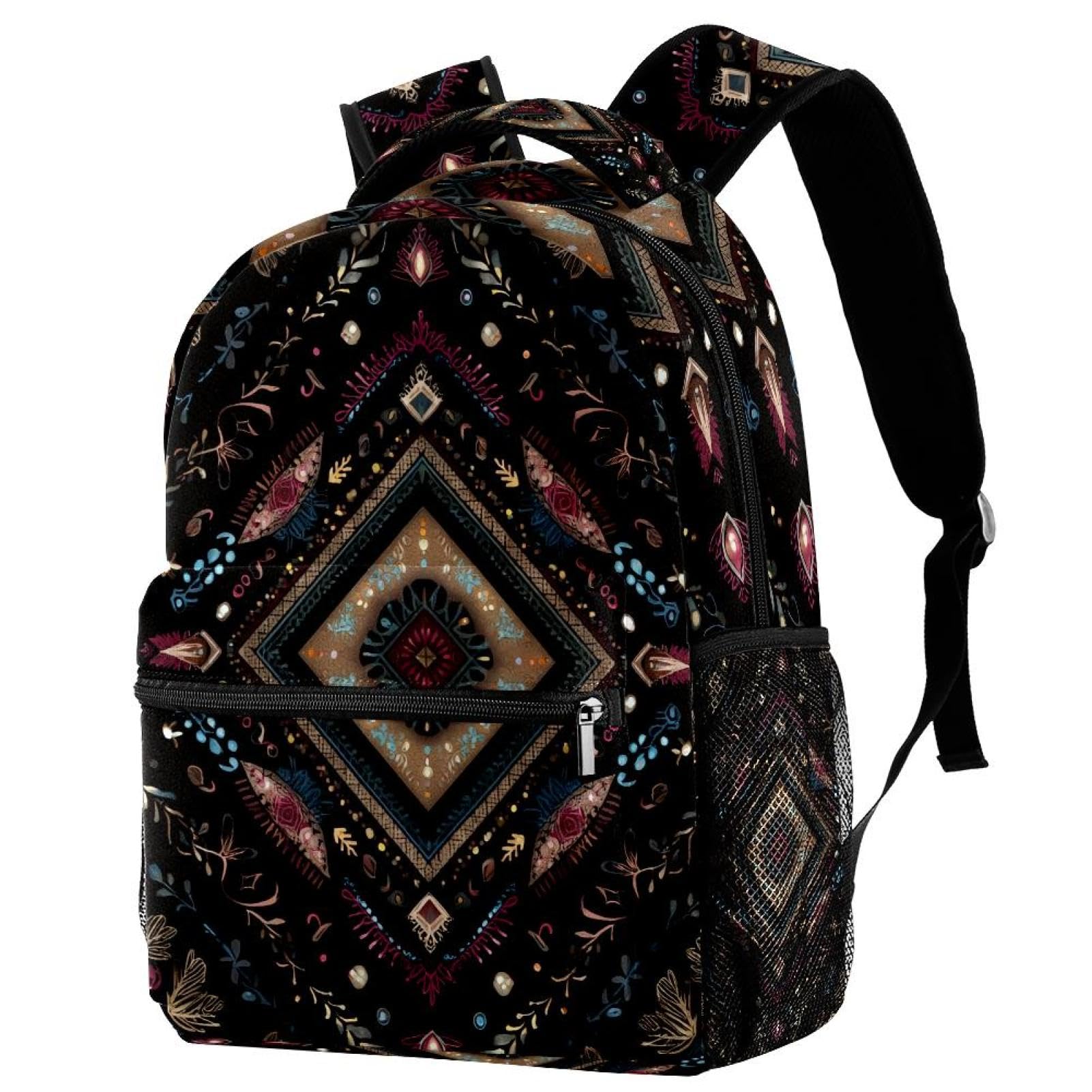 Mochila impermeable de mariposas con compartimento para laptop de 16" 7