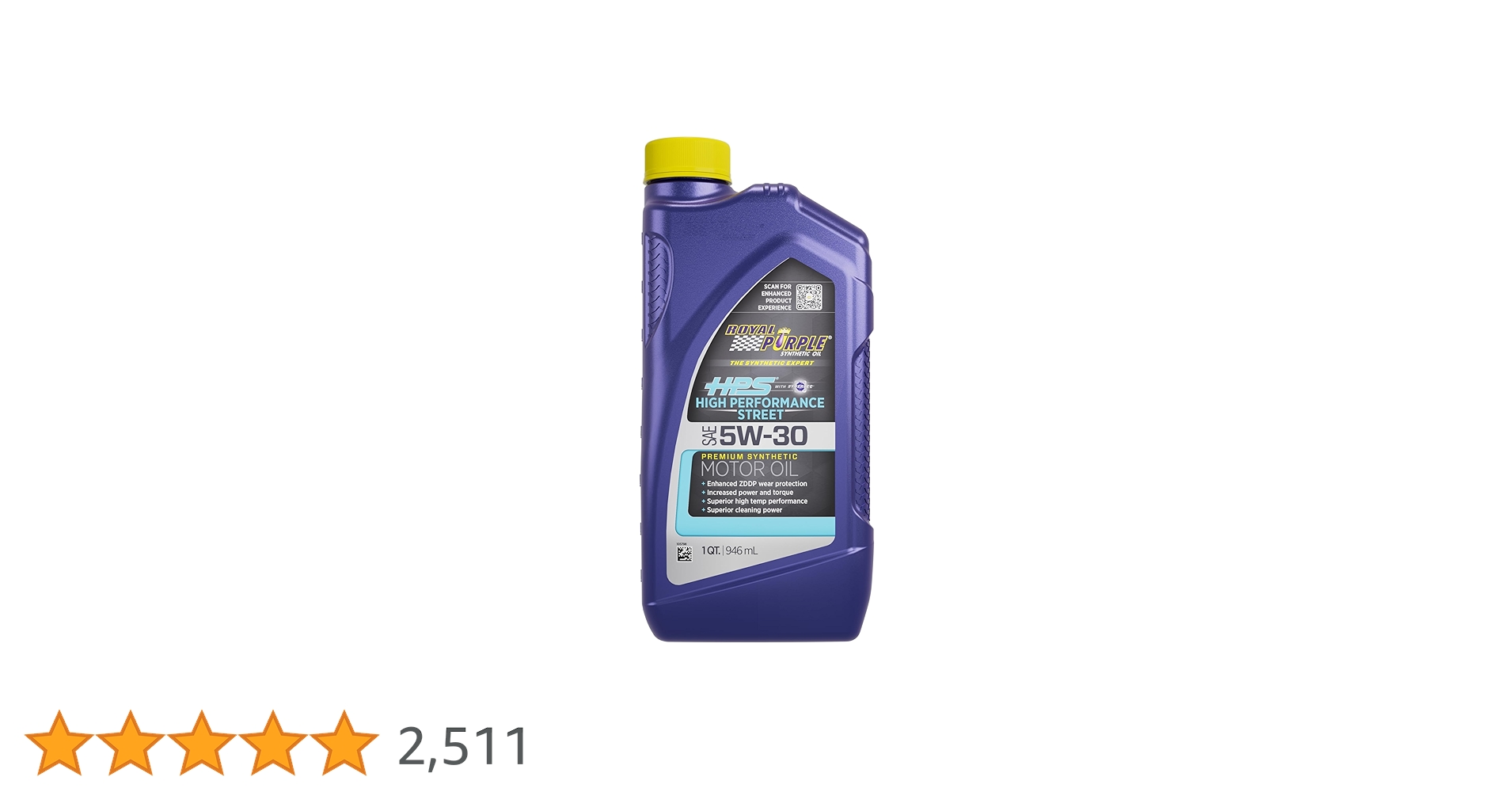Amazon | ロイヤルパープル正規輸入品 HPS 5W-30 【High Performance