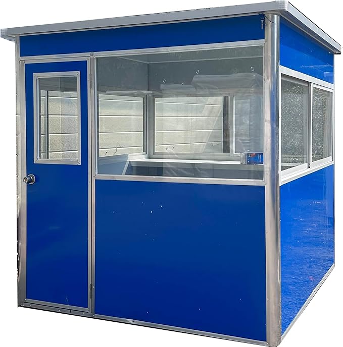 Guard Shack L6.5 x W6.5 x H7.5ft Guardhouse Ticket Toll