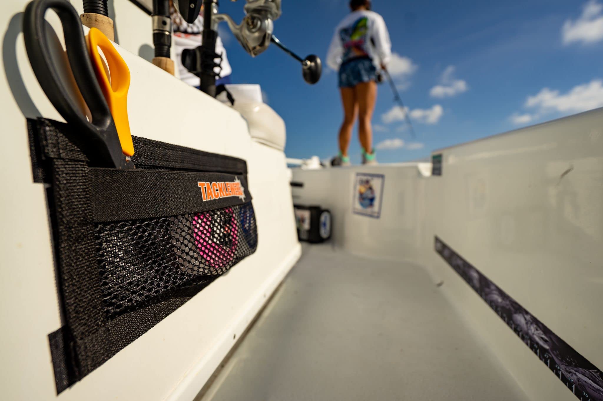 14" Wide x 6" High Hook & Loop TackleWebs® Black