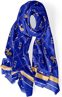 BBGreek Sigma Gamma Rho Sorority Paraphernalia - Crepe Shawl Scarf - Poodle - SGRho - Official Vendor