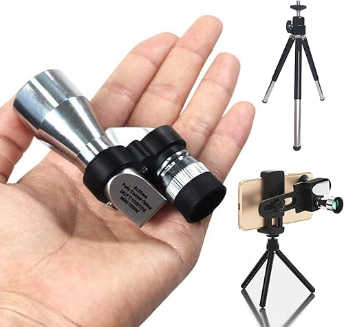 AOTUHA Mini monoculares, telescopio monocular, microscopio enfocador, 8 x 20 HD, ocular óptico de esquina al aire libre, senderismo, escalada,