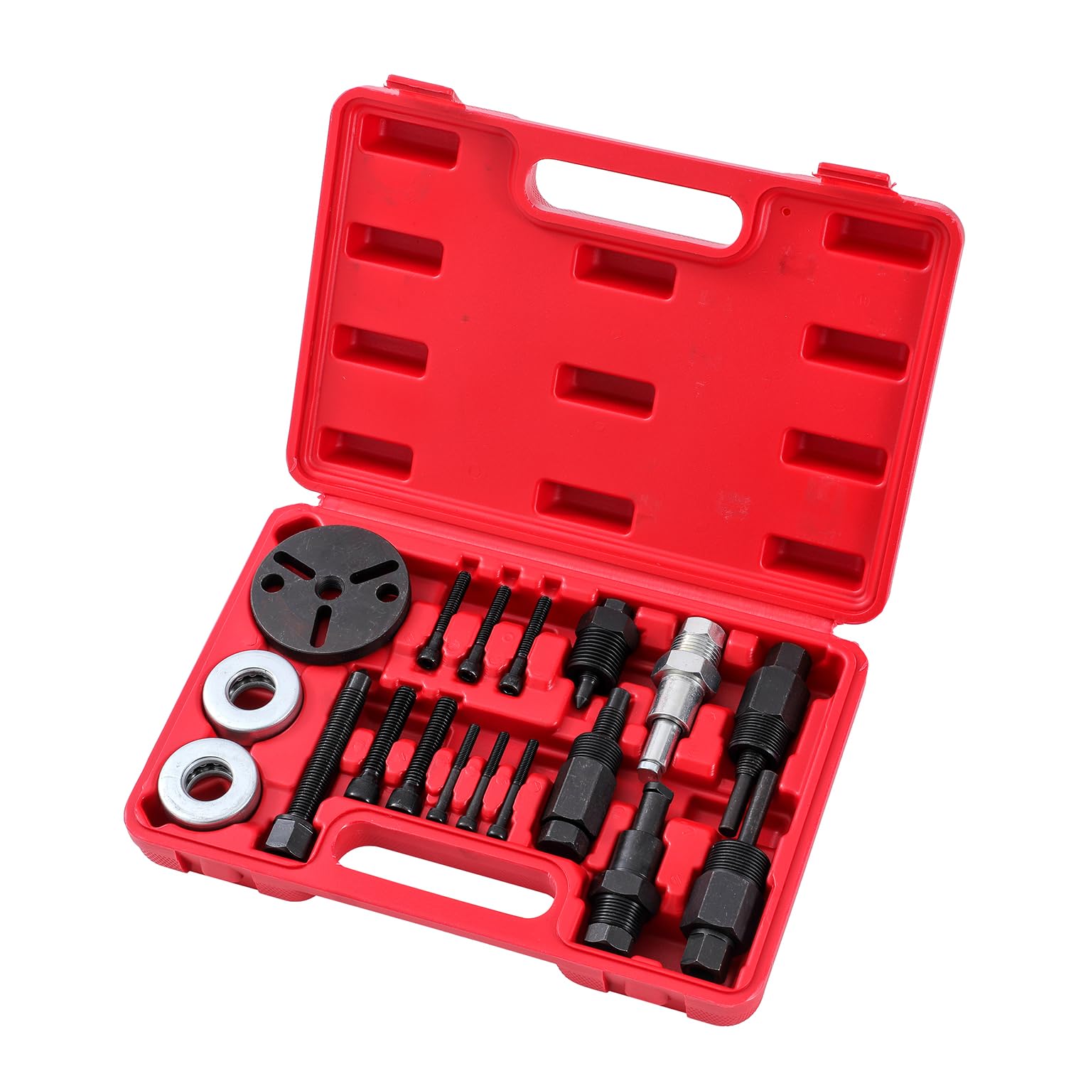KATSU 18 Piezas Extractor de Embrague de Compresor de Aire Acondicionado para Coche Furgoneta Camión 450833