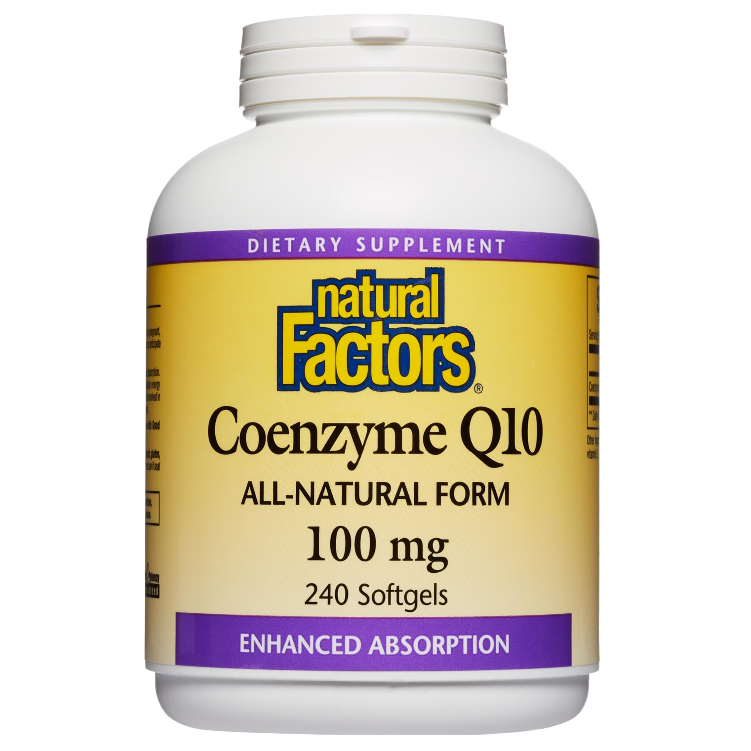 Coenzyme Q10 Enhanced Absorption (100 Mg, 126546)