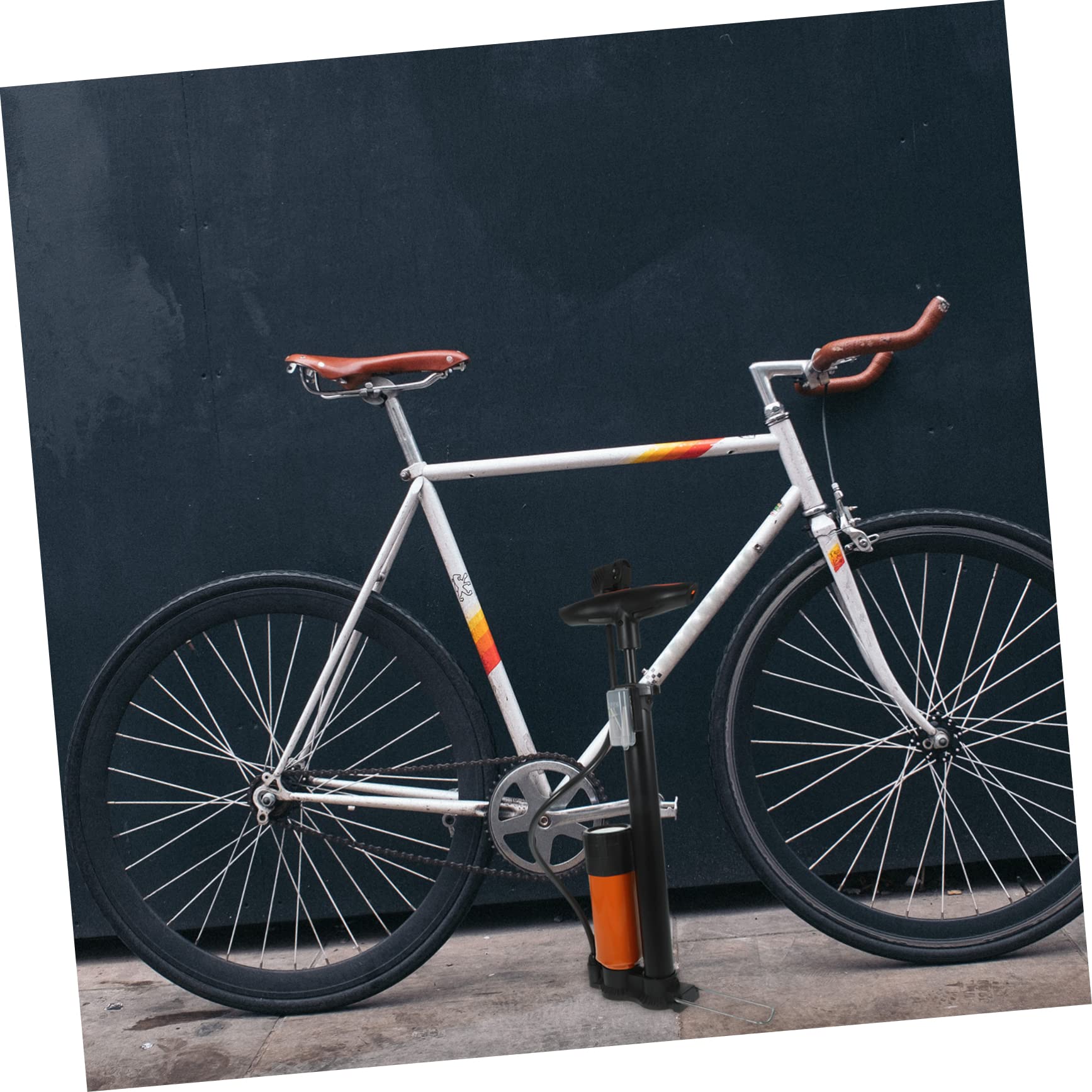 UKCOCO Bomba De Aire Portátil para Bicicleta De Alta Presión Inflador De Neumáticos Doméstico para Ciclismo Accesorio De Inflado De Aire para Bicicleta y Moto