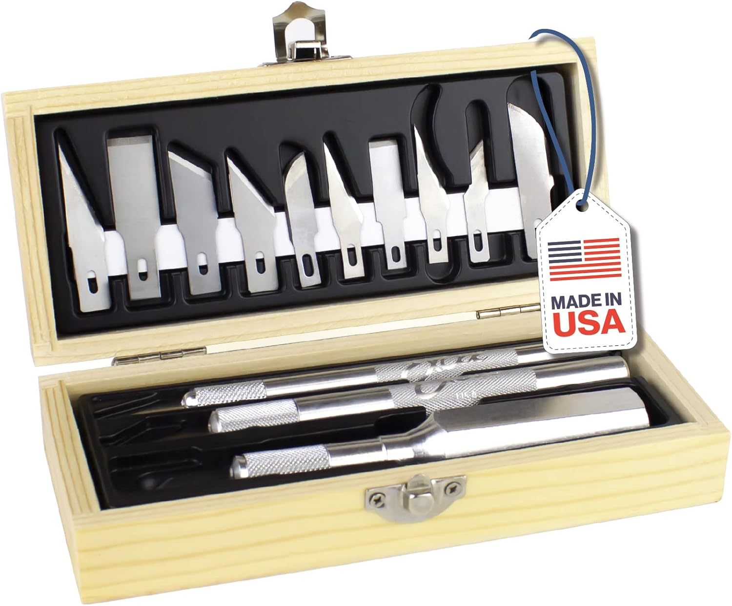 Excel Blades 44283 Craftsman Hobby Knife Set, Precision