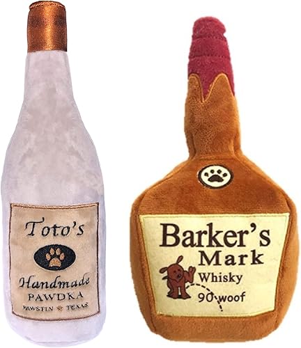 Huxley Kent Totos Pawdka and Barker Mark - Juguetes de peluche para perros talla L