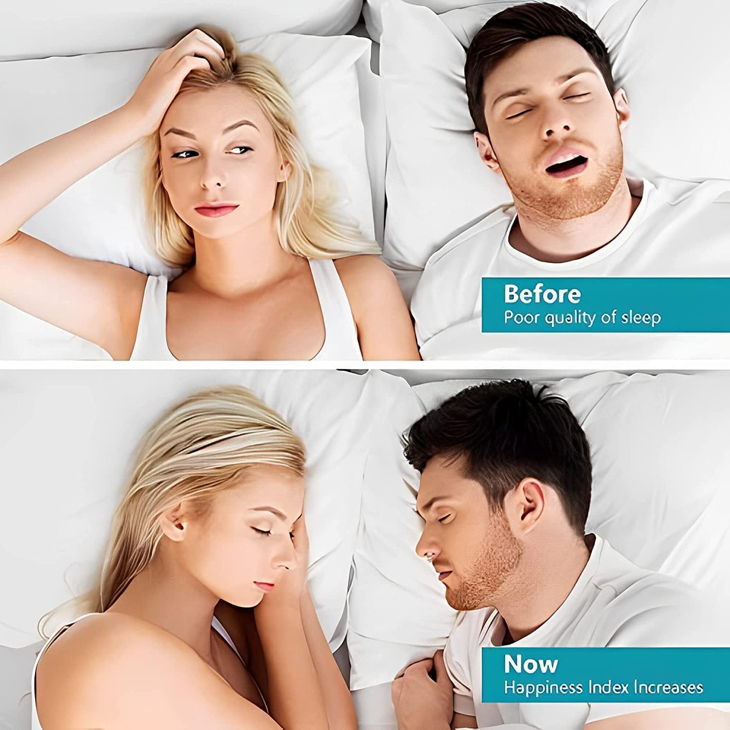 KSSKSS Small Anti Snoring Nose Clip for Men & Women | Magnetic Nose Strips for Breathing | Snoring Stopper for Men | Snoring Stopper for Women Nose | Anti Snoring WonderAdjustable Devices Power Pro for Peaceful Sleep 3