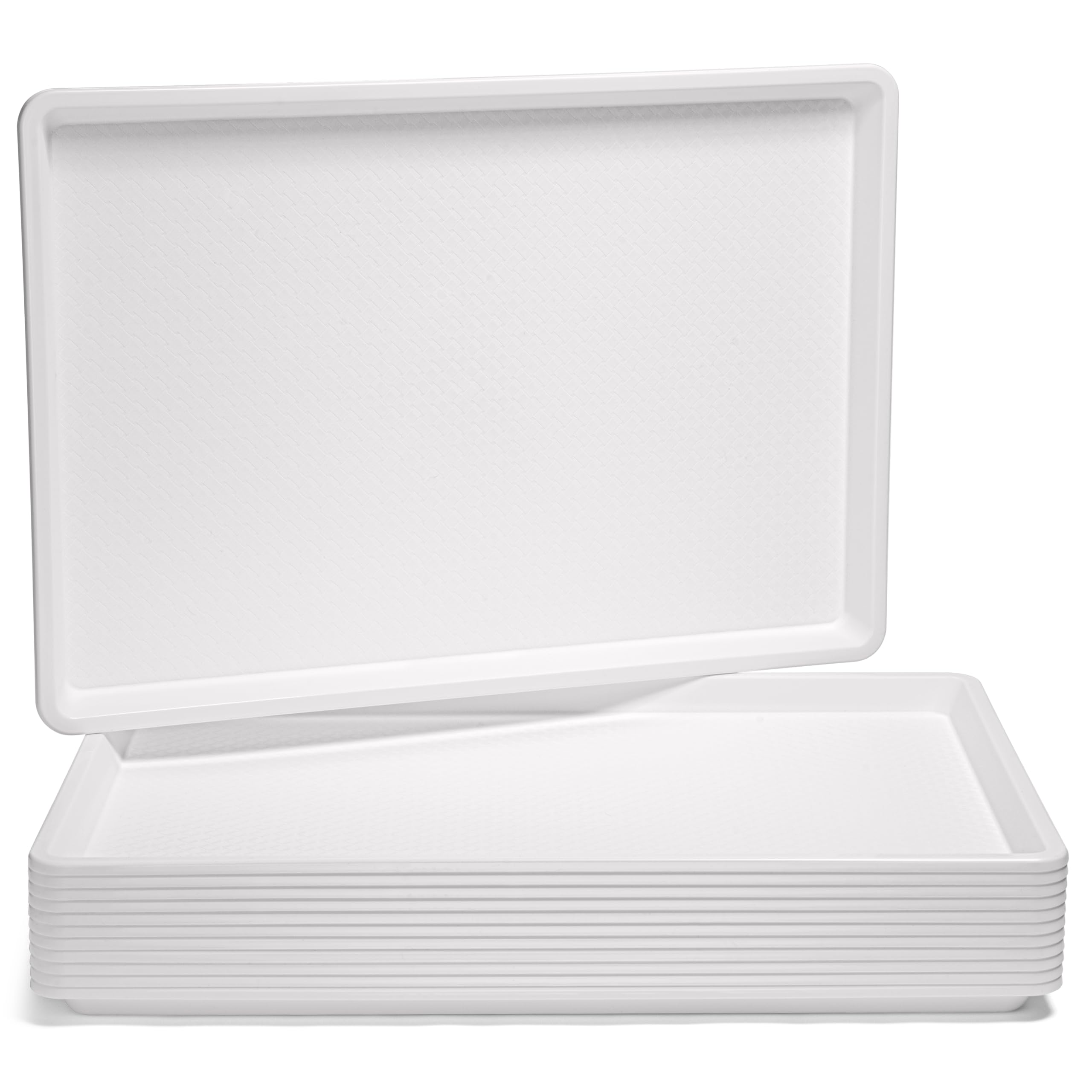 Amazon.com | KITCHX 18 x 26 White Extra Large Plastic Rectangular