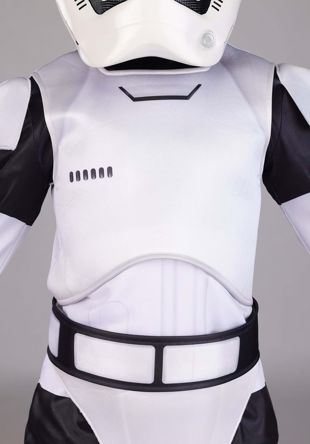 Kids Stormtrooper Deluxe Star Wars First Order Costume | Child Empire Jumpsuit, Armor, Gloves, Hood and Mask - Image 4