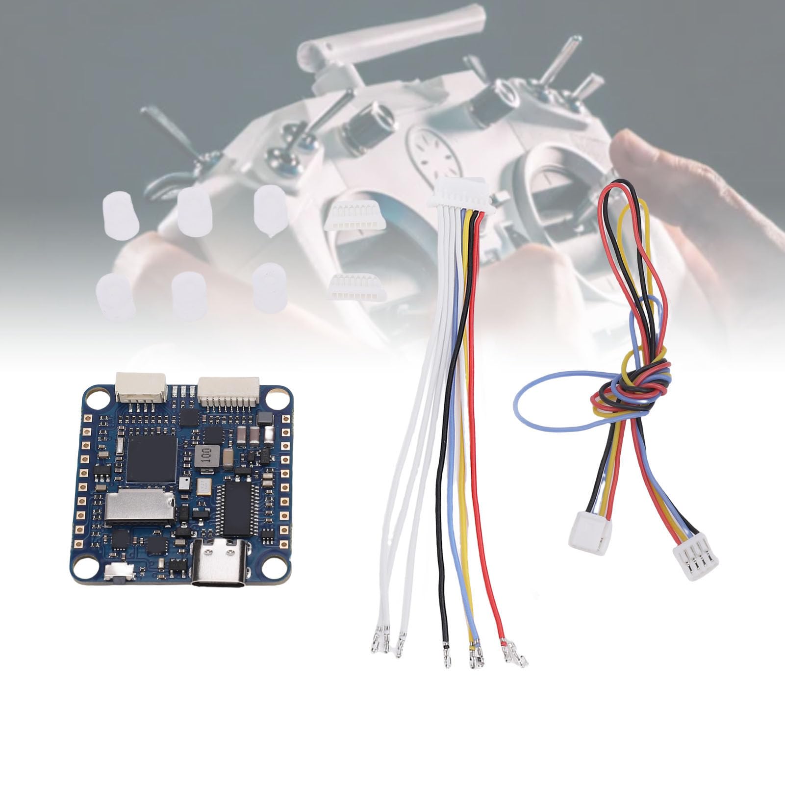 BuyWeek Controller di Volo Controllore di Volo, H743 SLIM V3 8S in EVA in PCB per Firmware Ardupilot Betaflight
