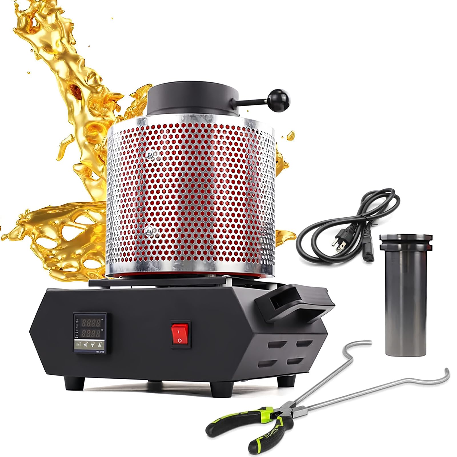 Horno de fundición para joyería fina ideal para oro y plata en talleres de orfebrería