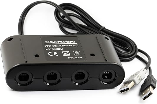 Controller Adapter for Gamecube Wii U, PC Windows USB and Switch/Switch 2
