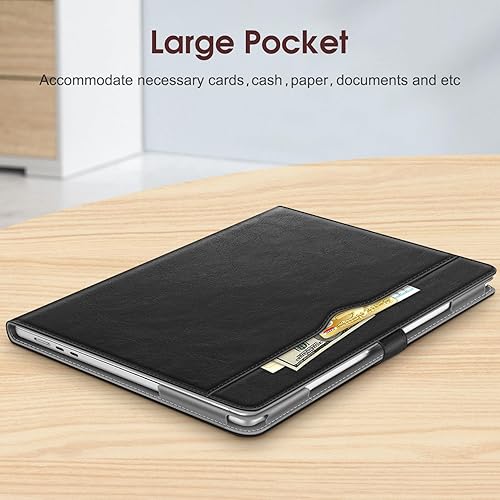 Miniatura 3 de Fintie Funda para MacBook Air de 15 pulgadas A3241 A3114 A2941 (versión 2023 2024 2025), funda de piel sintética prémium para MacBook Air de 15.3
