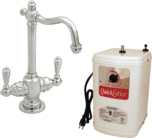 Westbrass D205HFP-05 Dispensador de agua caliente, 9", níquel pulido