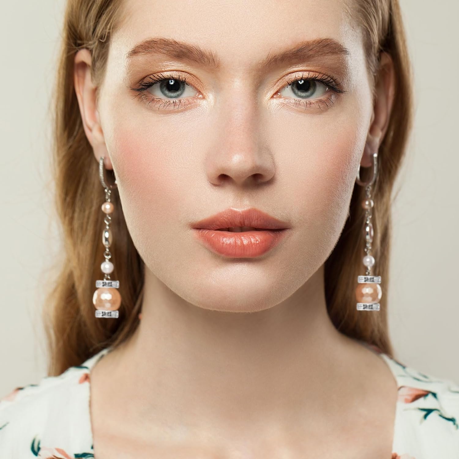 uxcell 80Pcs Rondelle Spacer Beads, 6mm Rhinestone Spacer Beads Silver Plated Crystal Bead Spacers for DIY Jewelry Making Necklaces Bracelet Pendants, Red - Image 5