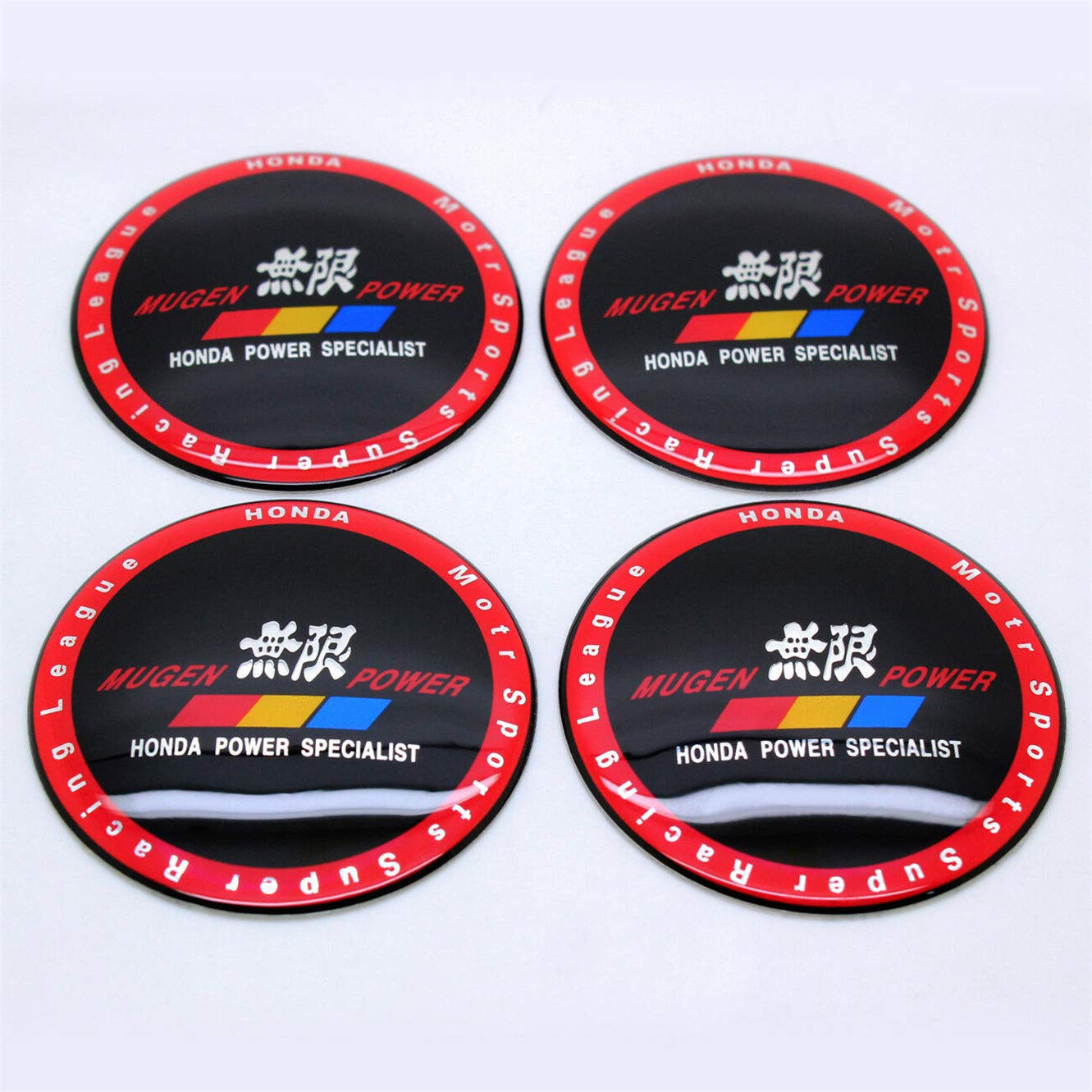 Buy 4Pcs 65mm Mugen Power Racing Wheel Center Cap Hub Cap Emblem