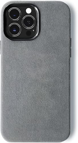 ALMA Funda Alcantara para la serie 13 (13 Pro, gris) ALMA Funda Alcantara para la serie 13 (13 Pro, gris)