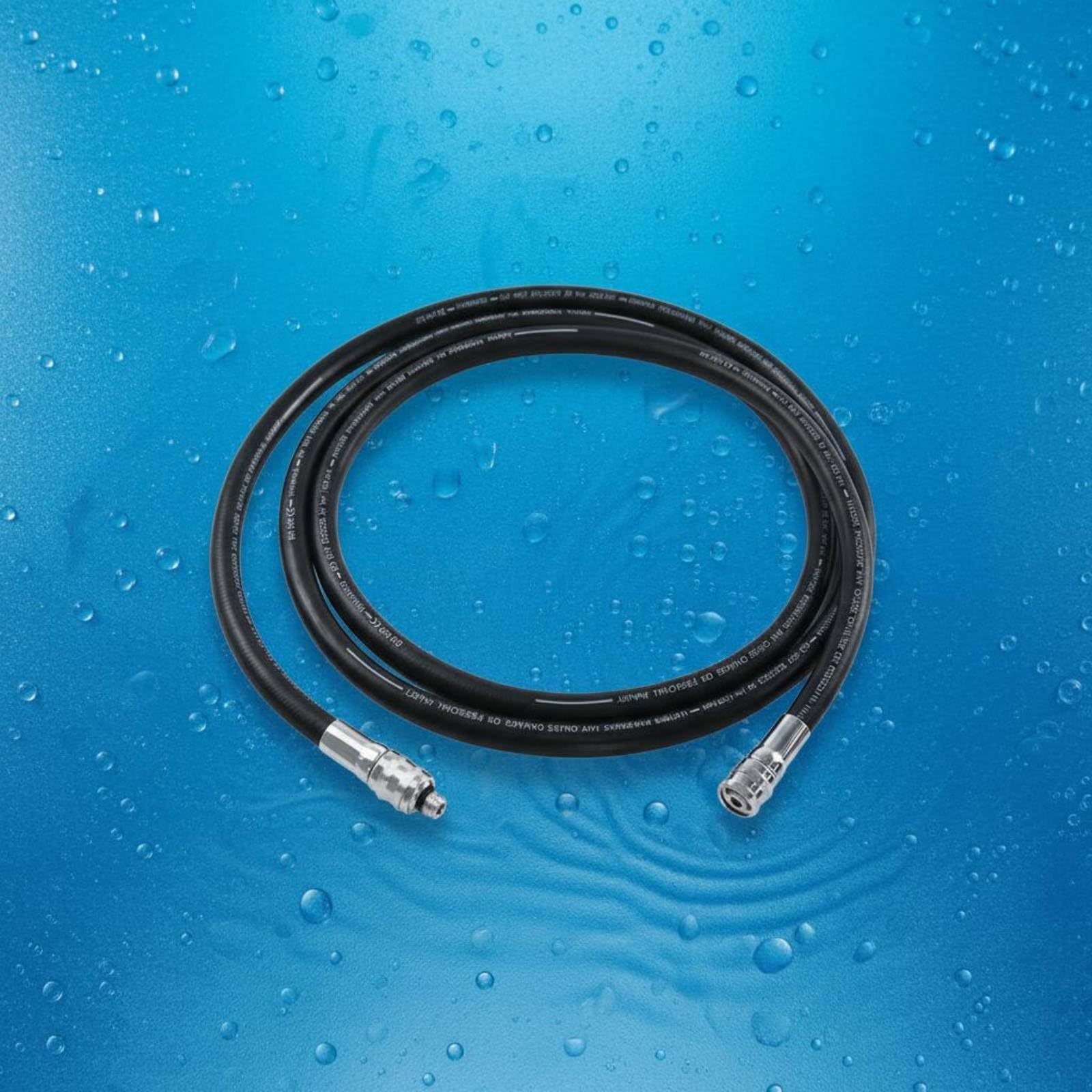 Tubo de Respiración para Buceo Respiratoria Conducto de Aire Snorkel Diseño Giratorio 360° con Caucho y Metal Flujo Continuo y Protección Antienganche