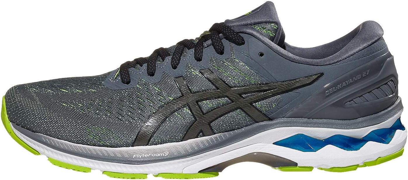 Amazon | ASICS メンズ Gel-Kayano 27 ランニングシューズ, ブラック