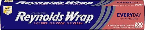 Reynolds Wrap Everyday Strength Aluminum Foil Roll, Freezer Safe and