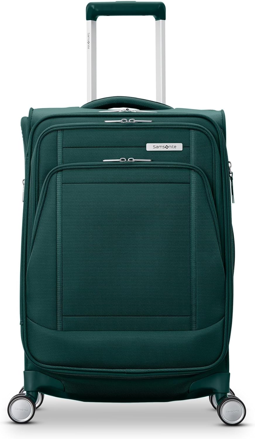 Samsonite UpLIFT Lightweight Softside Carry-On Luggage with Spinner Wheels - Expandable - Airline-Approved, Polyester Soft Suitcase for Ultra Light Travel - Emerald Green - Image 5