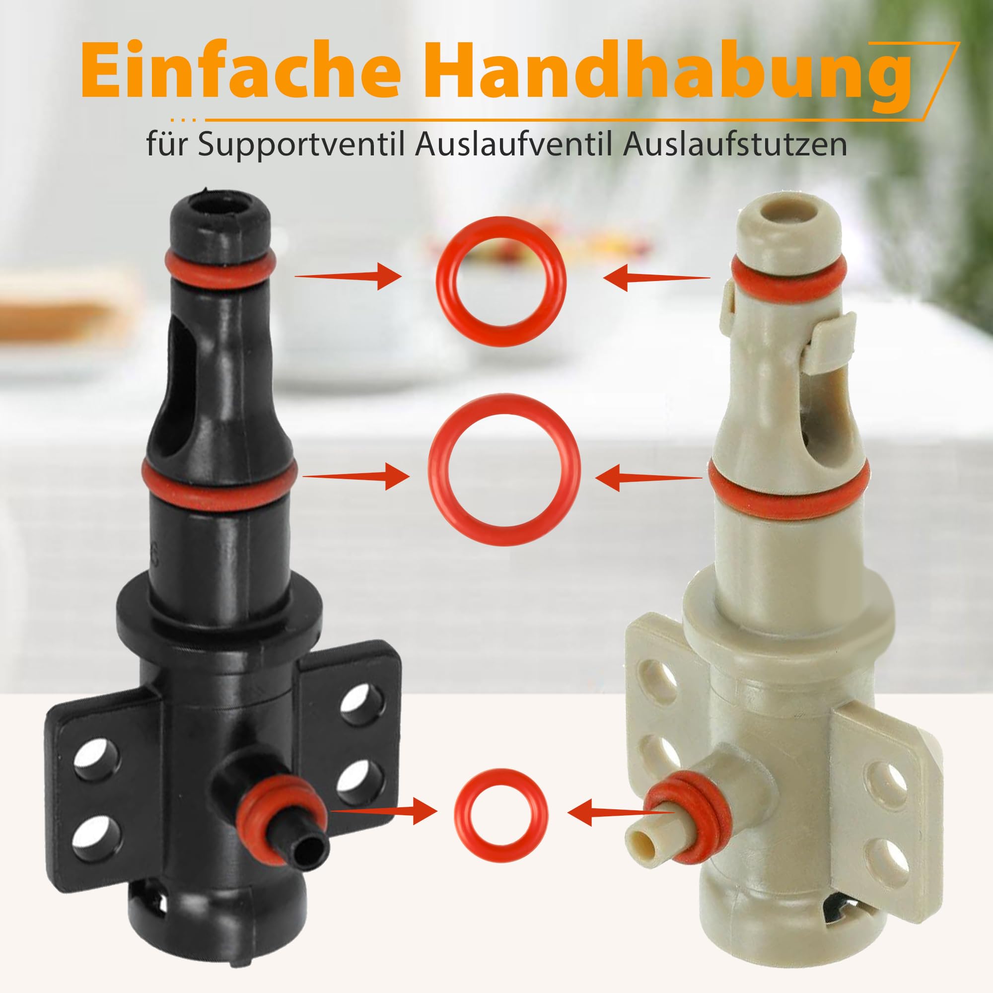 Dichtung für Philips Saeco Moltio Xelsis Syntia Xsmall Brühgruppe Supportventil