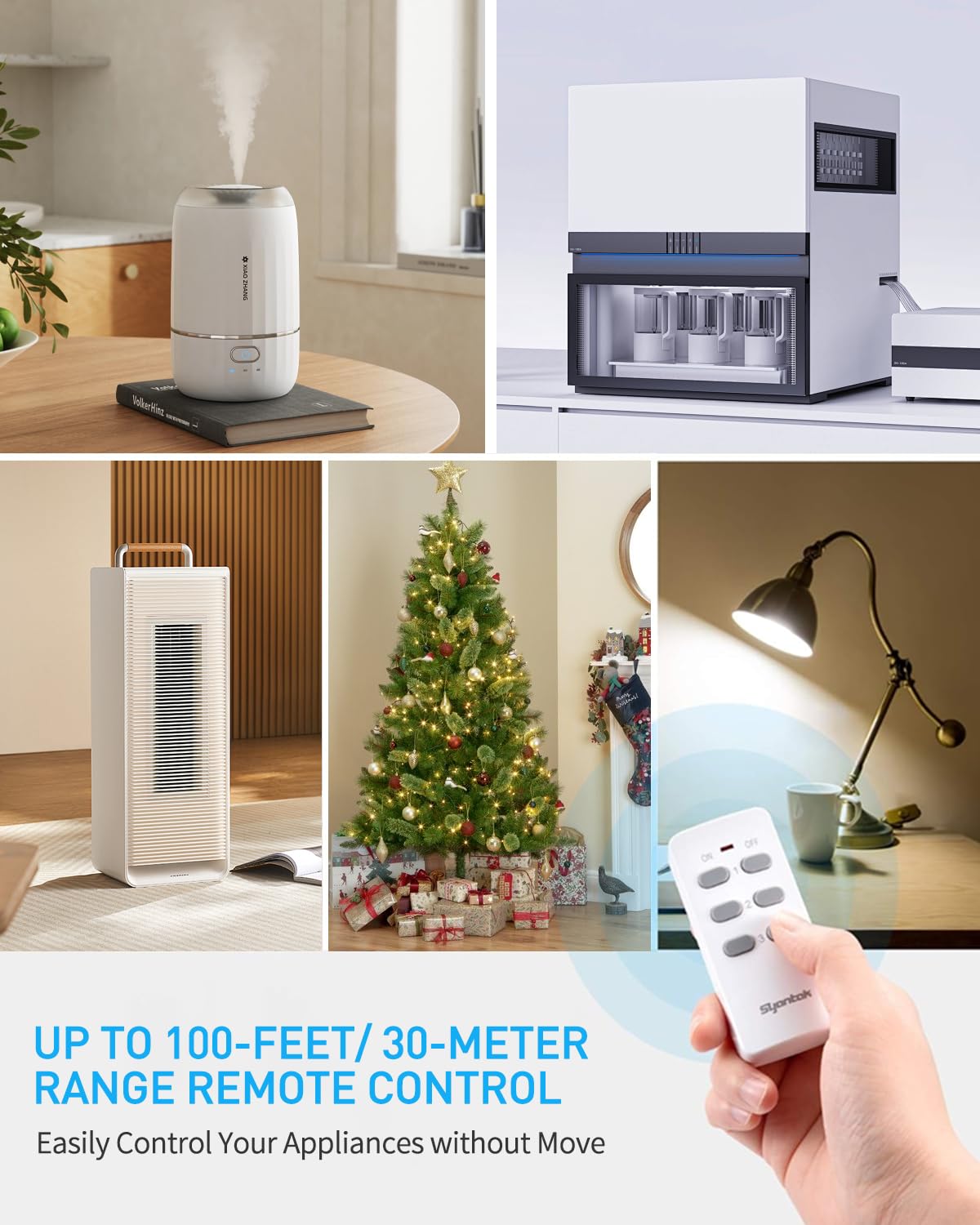 Remote Control Outlet Wireless Light Switch and Remote Control Power Strip