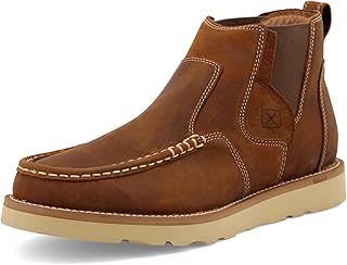 Twisted X Boots Mens Wedge Casuals 10.5 D(M) US Oiled Saddle Price In India
