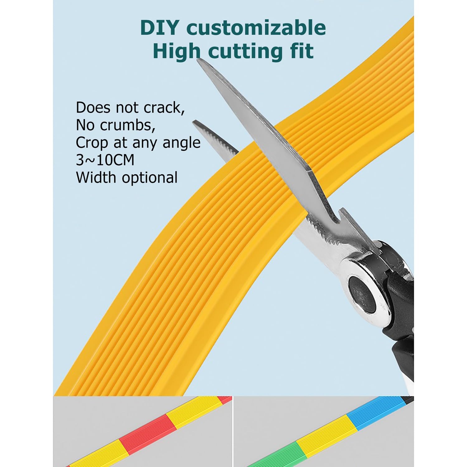 Cinta De Seguridad Autoadhesiva Antideslizante, Perfiles de borde de peldaño de ángulo de goma de PVC, tira de umbral de escalera de protección de esquina en forma de L(Bright red,5m,3cm)