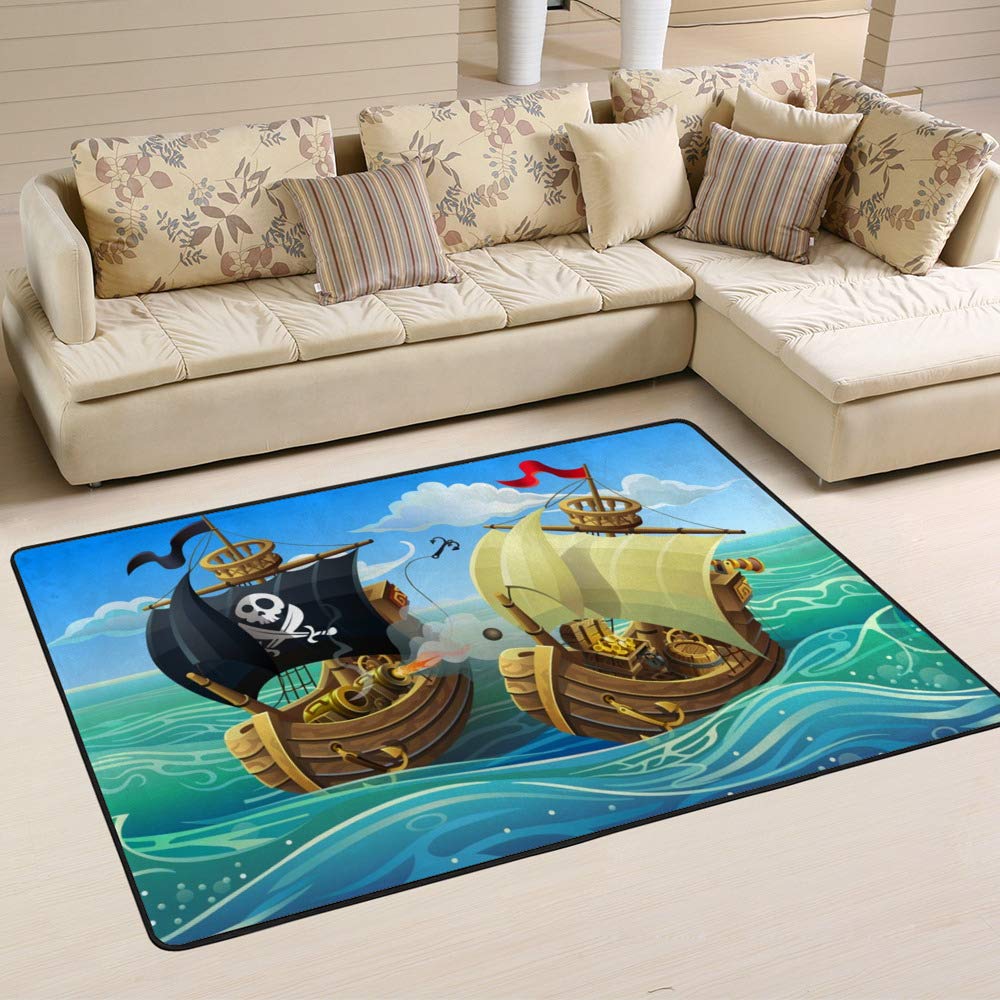 Tapis arc-en-ciel et nuages rose Ruchen pour une chambre douce et joyeuse