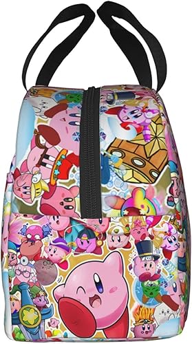 Miniatura 4 de Bolsa de almuerzo de gran capacidad, lonchera portátil, reutilizable, para oficina, viajes al aire libre