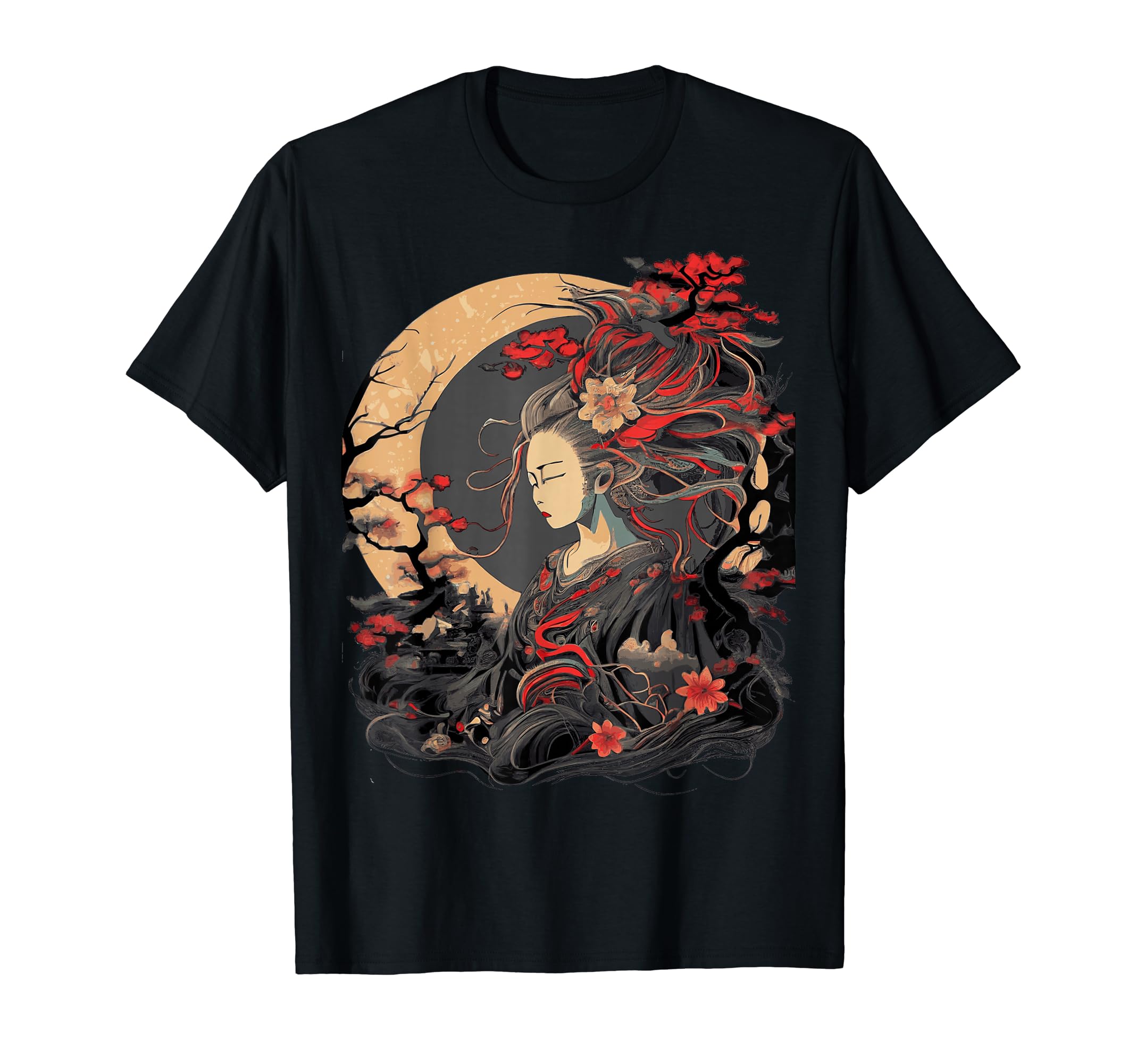 Amazon | 古代日本神 天てらす 神道 太陽 女神 Tシャツ | Tシャツ