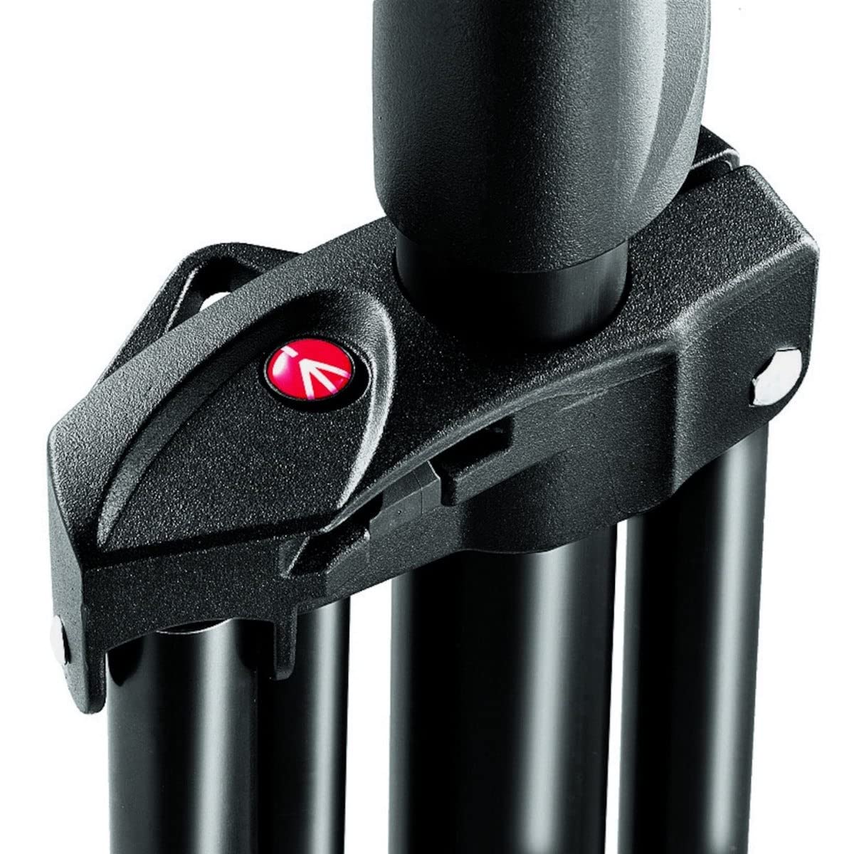 Manfrotto 1004BAC-3 Kit 3 Stativi, Serie Babylight, Massima Altezza 366 cm per Luci, 4 Sezioni, in Alluminio, Nero