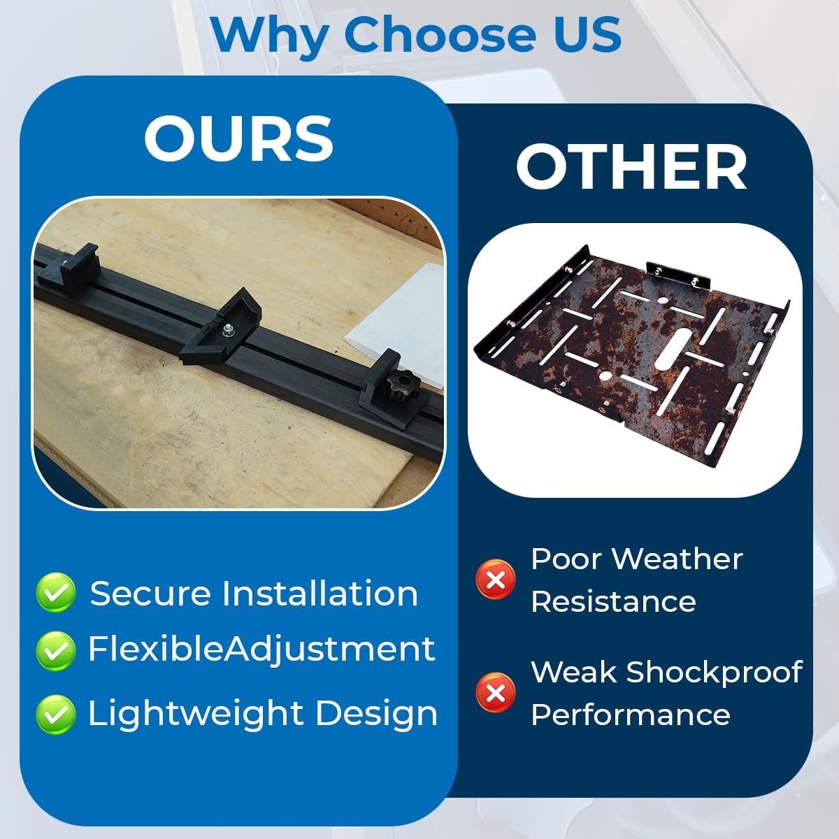 Starlink Mini Roof Rack Mount – T-Track Exclusive, Compatible with RVs, Vans, Boats, Yachts & Trucks